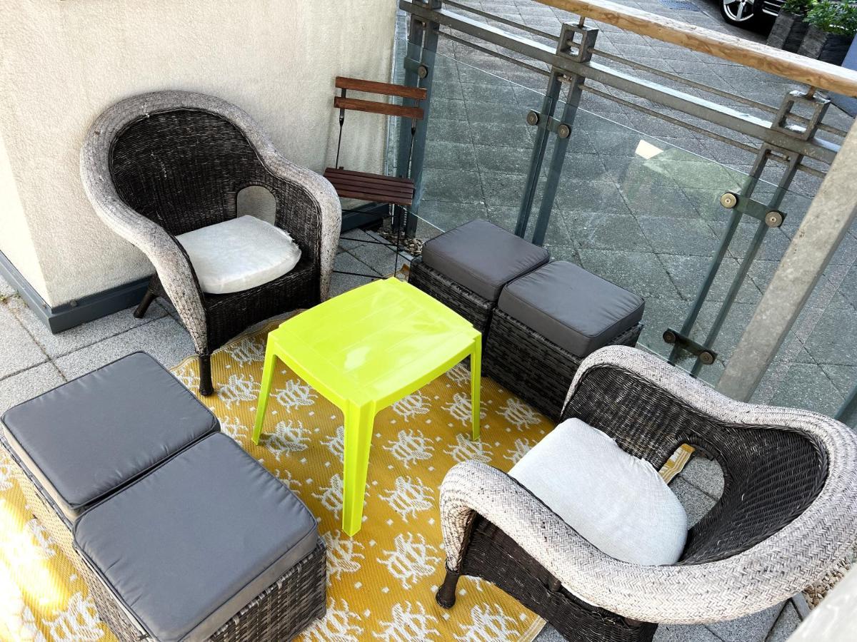 Retro Seaside Apt With Patio Swansea Exterior foto